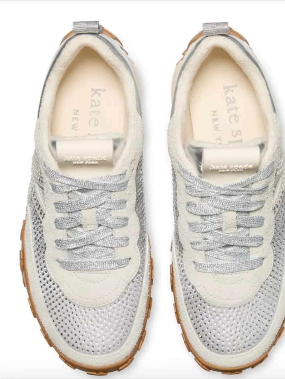 NWT/NIB Kate Spade K's Runner Low-Top Sneaker with Gum Outsole - Picture 3 of 16